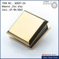 Frameless clamp-- 0 degree zinc alloy or brass wall to glass clamp